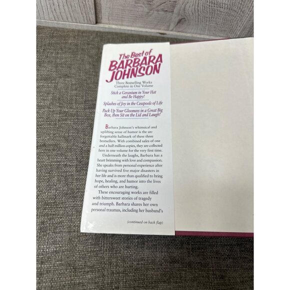 The Best Of Barbara Johnson Hardcover Book - Picture 3 of 7
